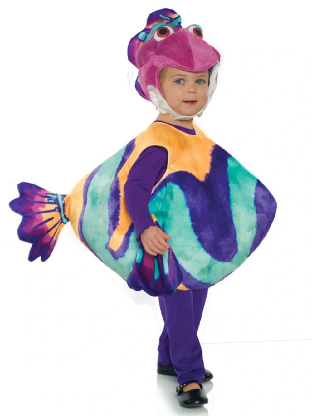 JH SPLASH AND BUBBLES 🐠 COLORFUL FISH 🐠 TODDLER COSTUME SIZE 2T-4T 🌟EUC🌟